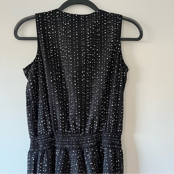 Black & White Polka Dot Jumpsuit - Picture 4 of 15